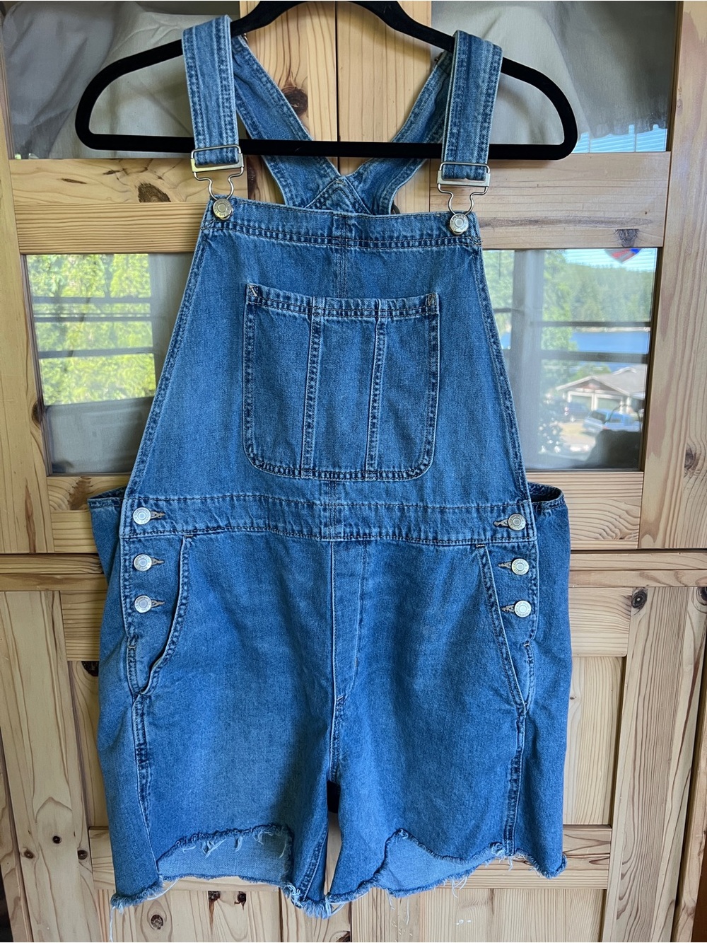 GAP Denim Shortalls - Light Blue